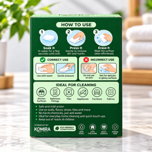 Komira Magic Eraser how-to-use packaging
