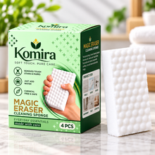 Komira Magic Eraser angled packaging view